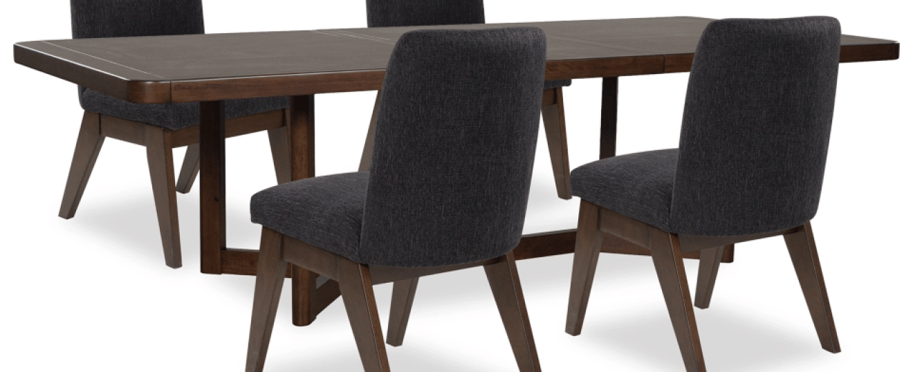 Kendamor Dining Table and 4 Chairs